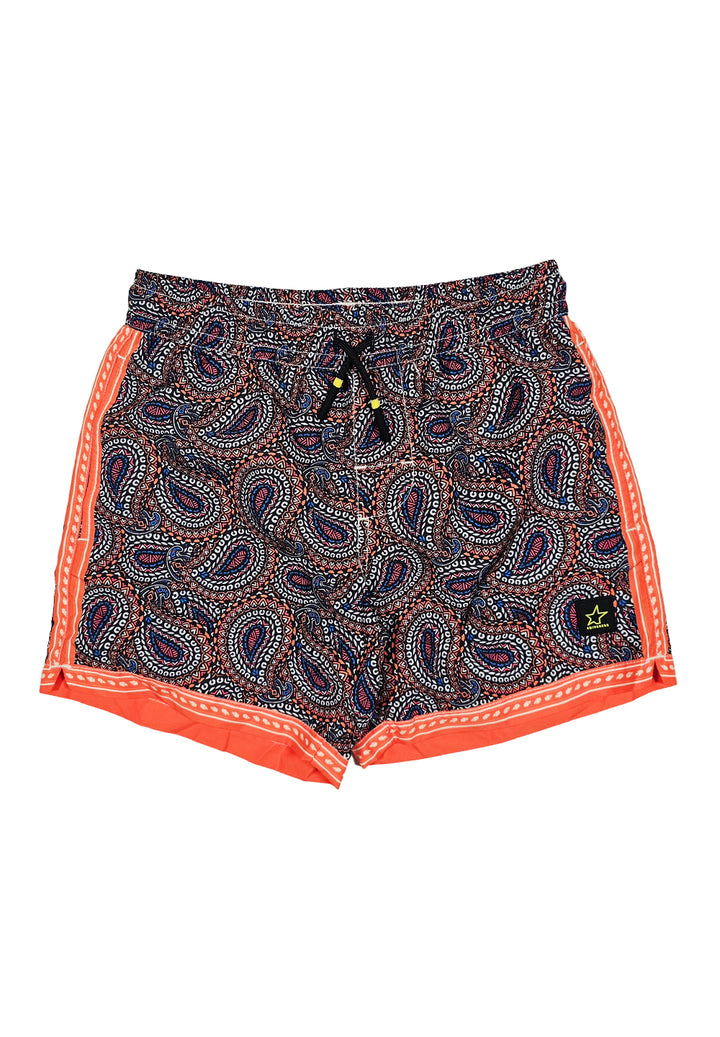 Costume boxer multicolor per bambino