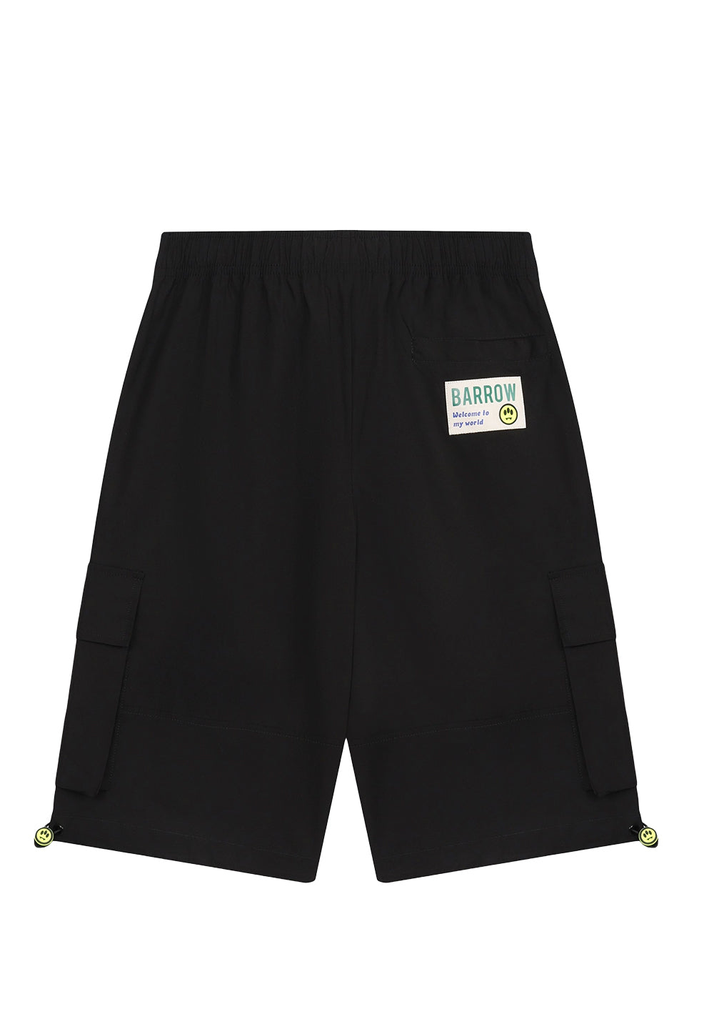 Bermuda cargo nero per bambino