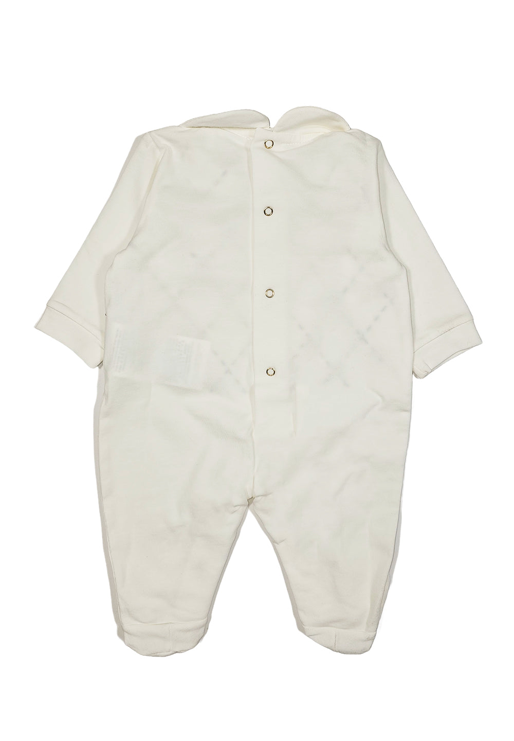 Cream baby romper