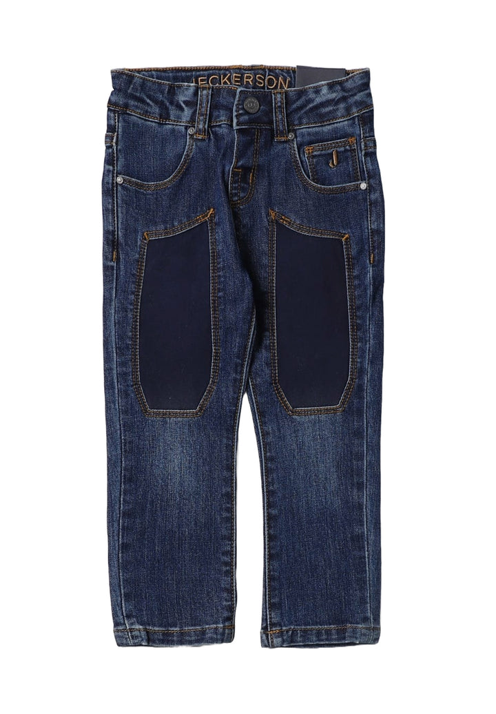 Jeans blu denim per neonato