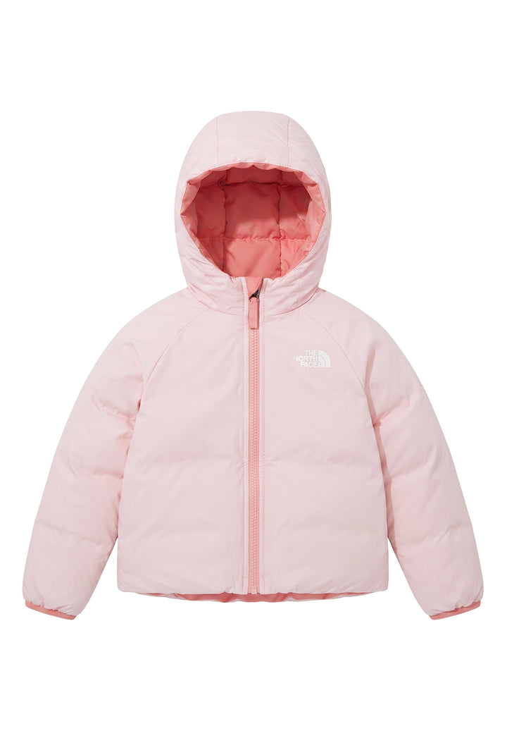 Giubbotto reversibile rosa per bambina