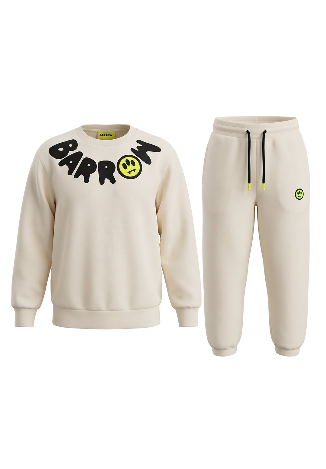 Completo felpa crema unisex