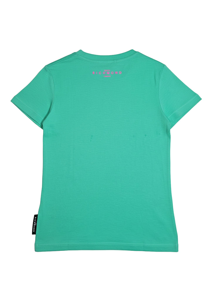 Grünes T-Shirt für Mädchen