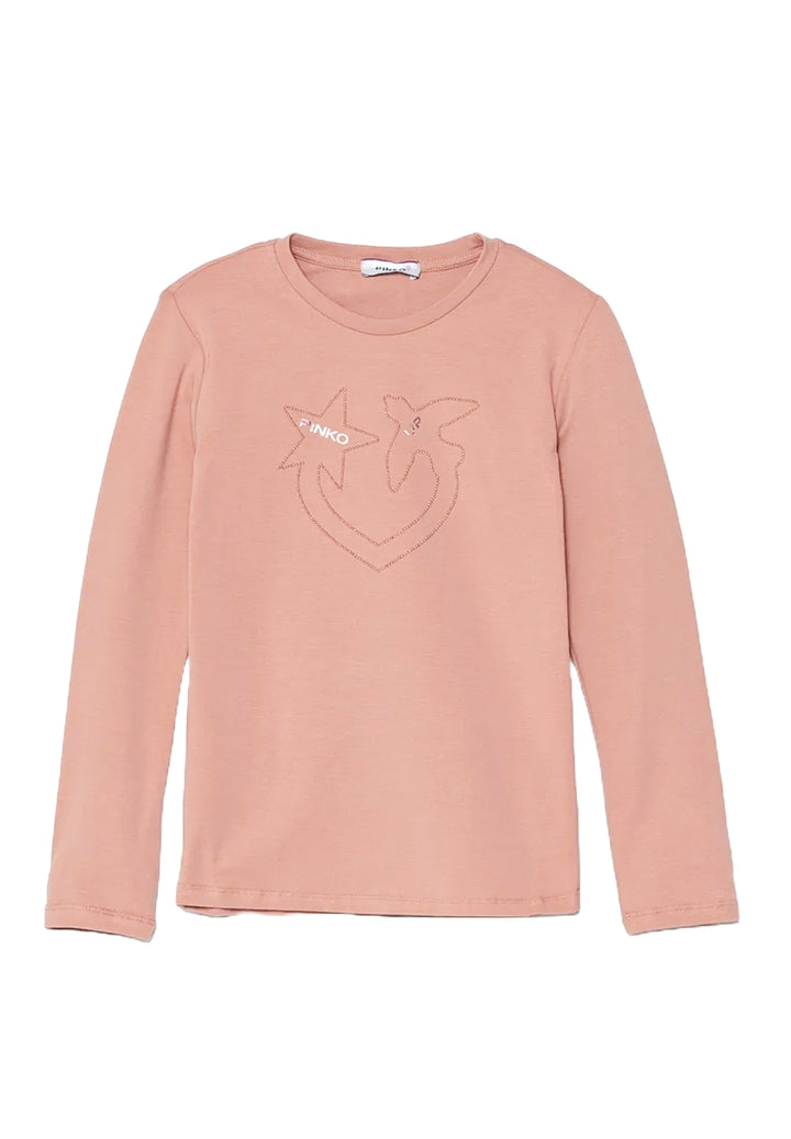 T-shirt rosa per bambina