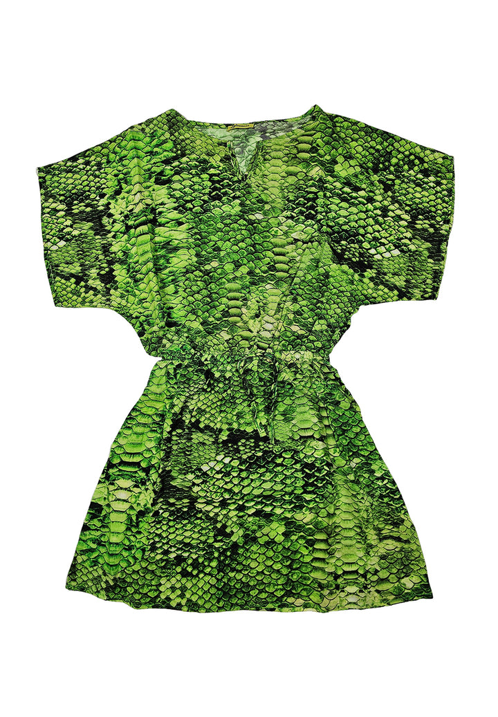 Vestito verde per bambina