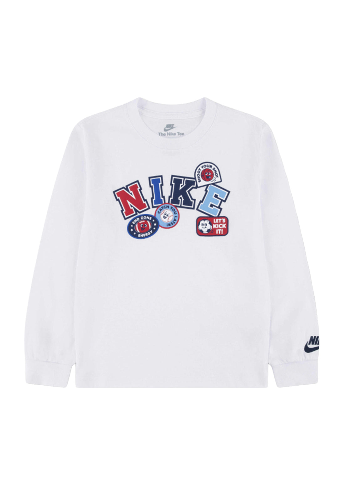 T-shirt bianca per bambino