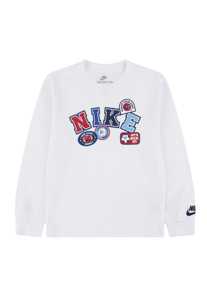 T-shirt bianca per bambino