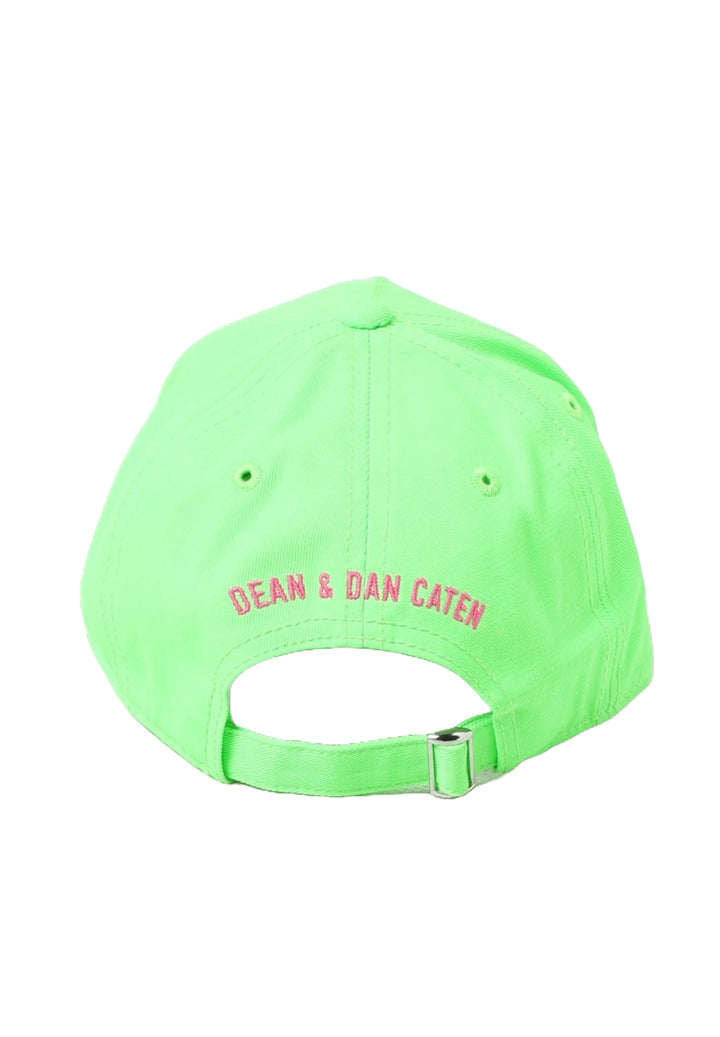 Cappello verde fluo per bambina