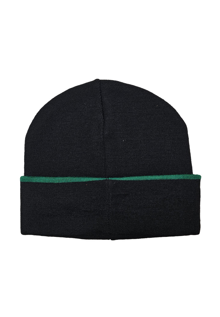 Cappello nero-verde per bambino