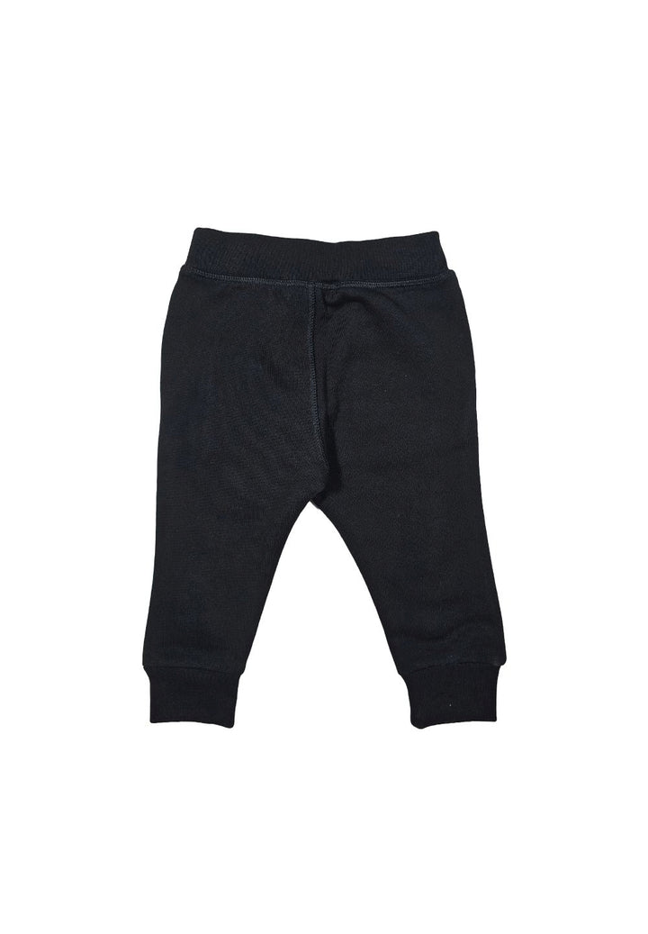 Pantalone felpa nero per neonato - Primamoda kids