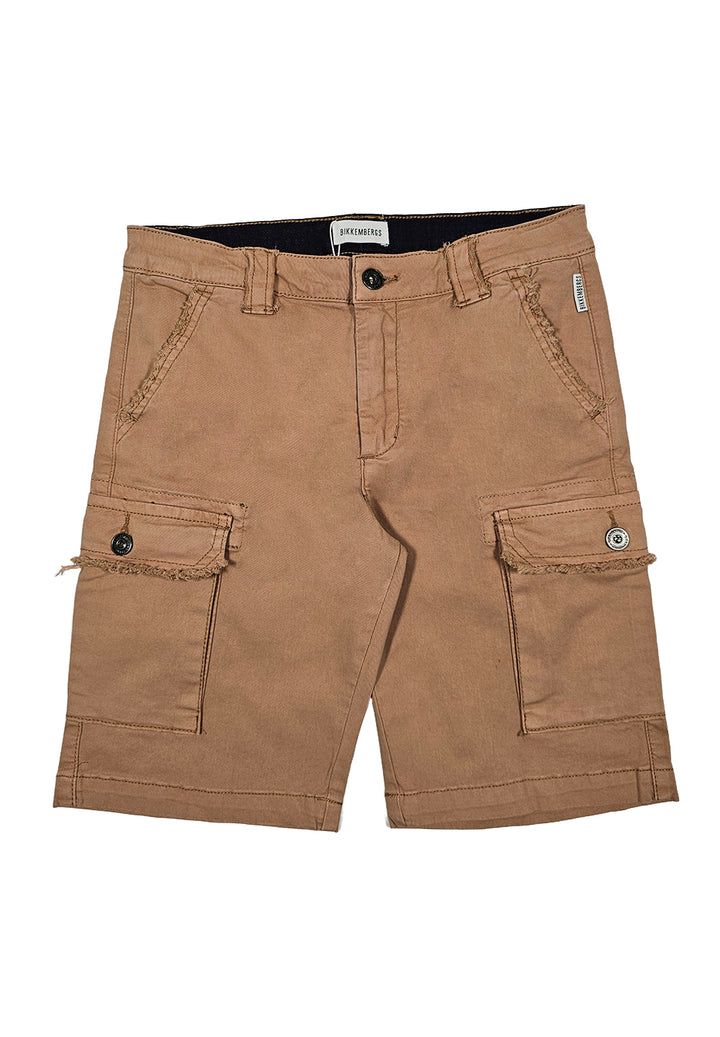 Bermuda marrone per bambino