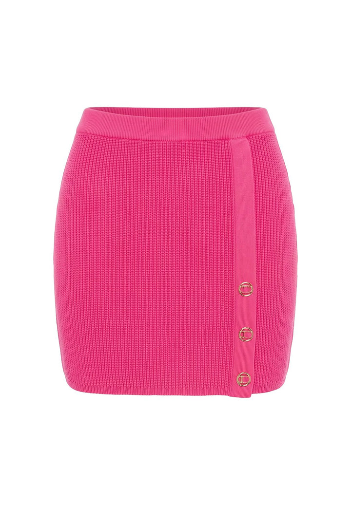Gonna maglia fuxia per bambina