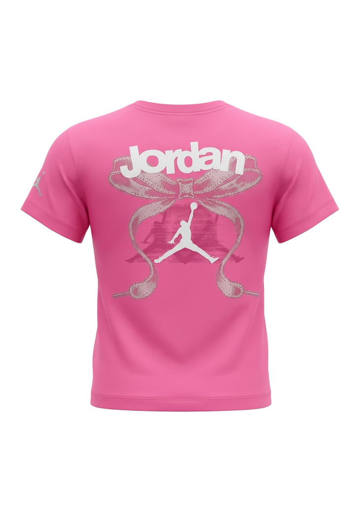 T-shirt rosa per bambina