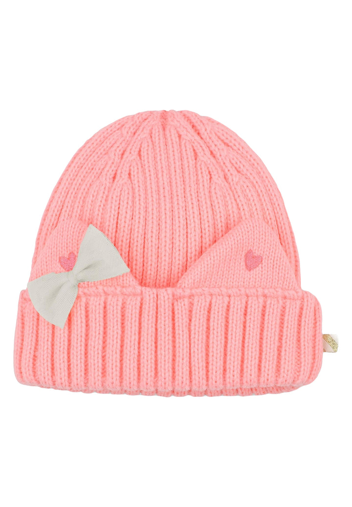 Cappello rosa fluo per neonata