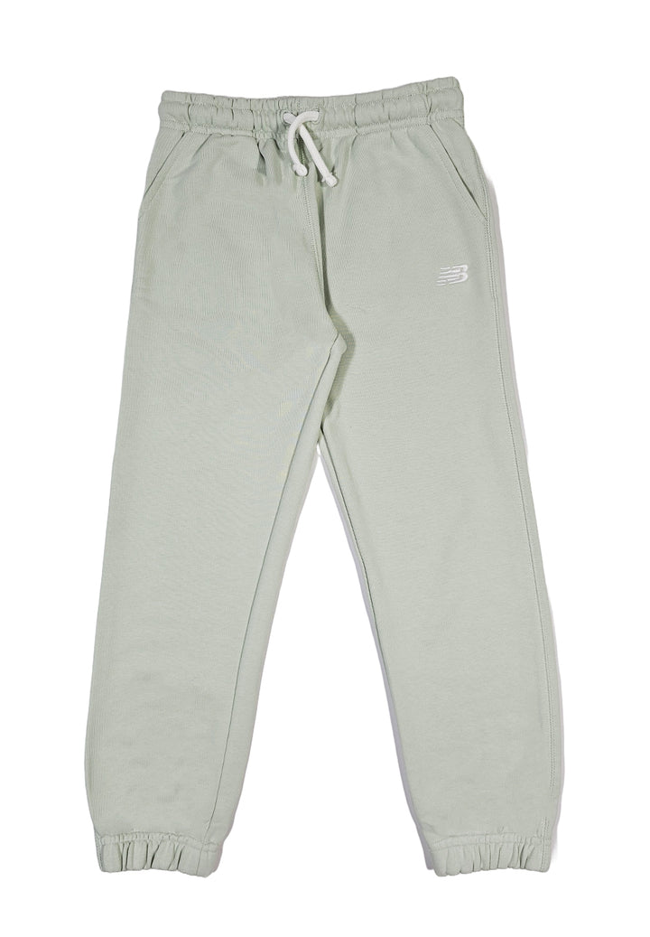 Pantalone felpa verde menta per bambina