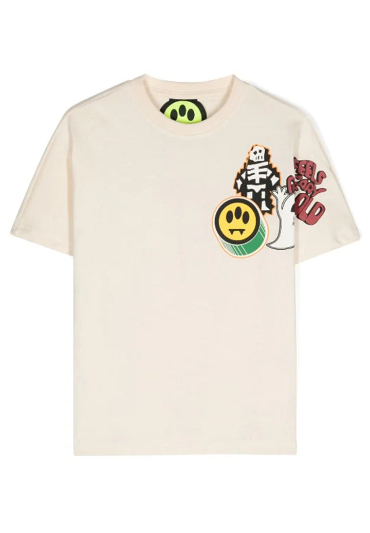 T-shirt crema per bambino