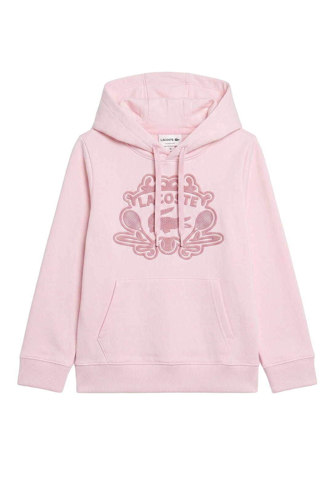 Felpa cappuccio rosa per bambina