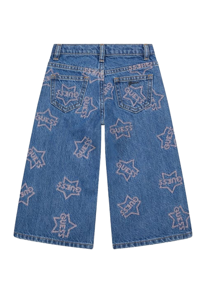 Jeans blu denim per bambina