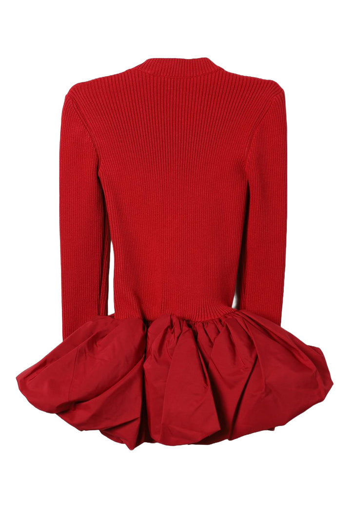 Vestito rosso per bambina