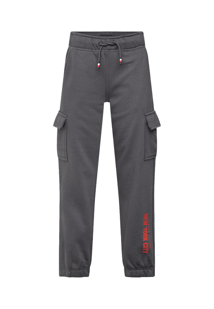 Pantalone felpa grigio per bambino