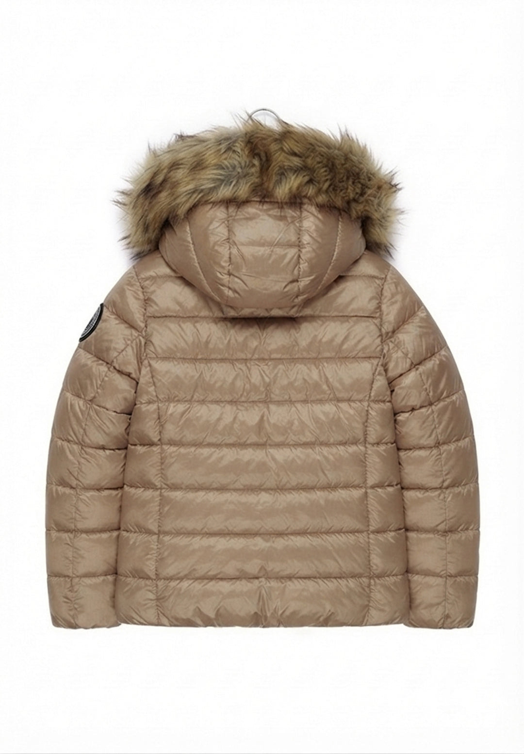 Giubbotto beige per bambina