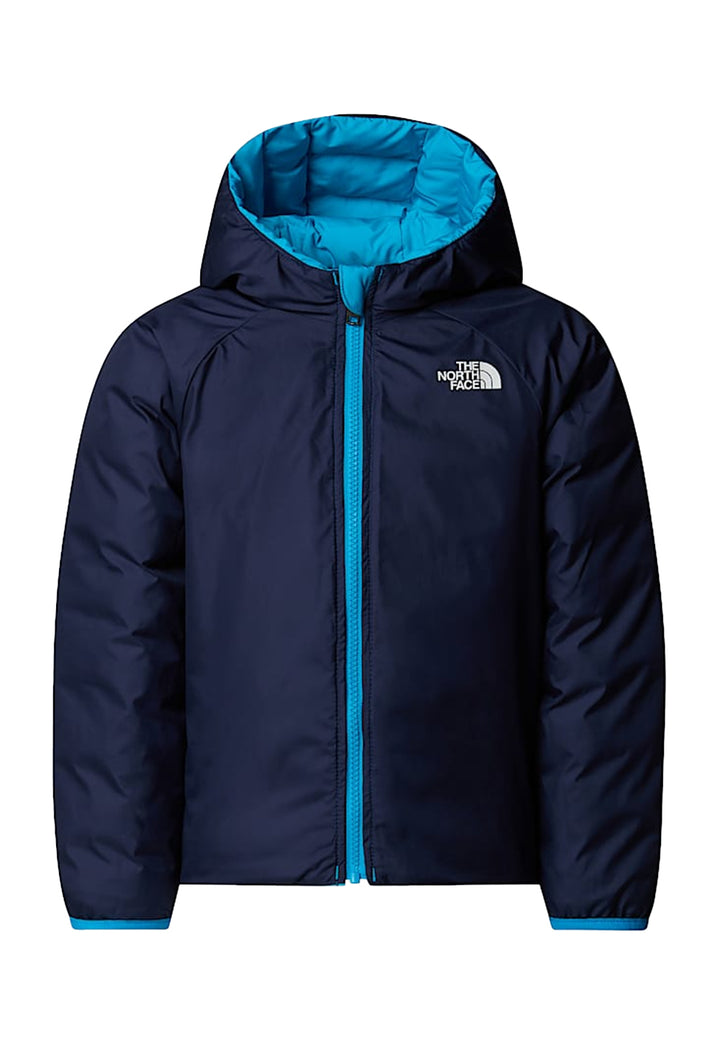 Giubbotto reversibile turchese-blu per bambino