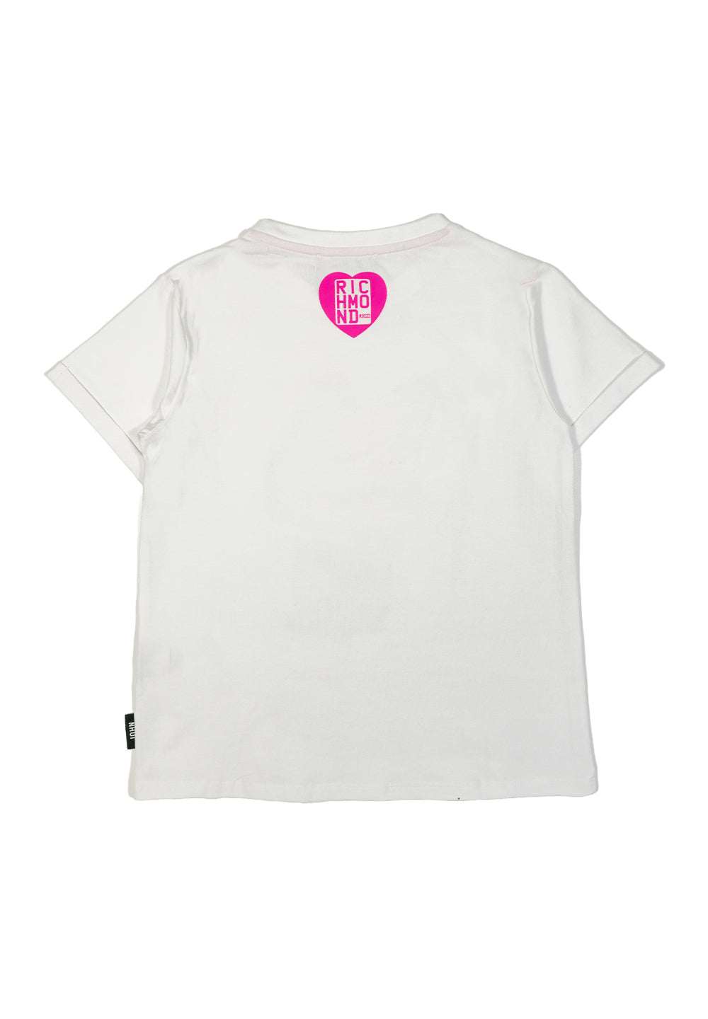 T-shirt bianca per bambina