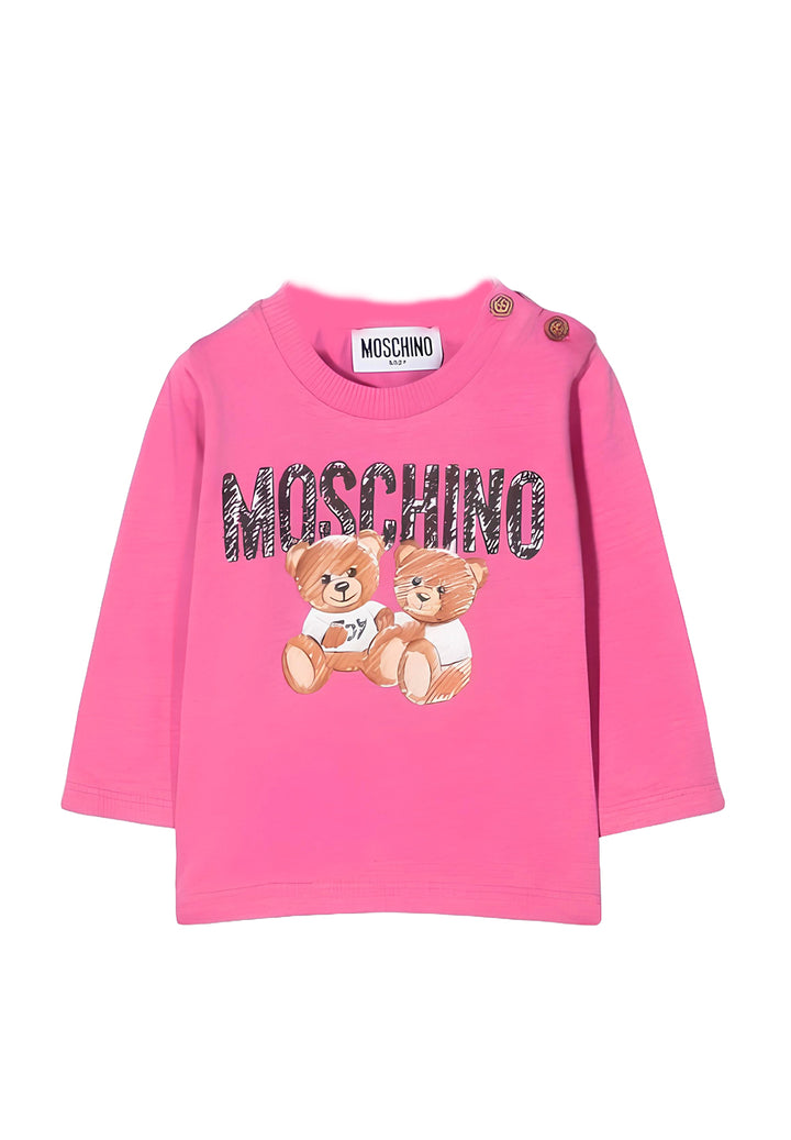 Fuchsia t-shirt for baby girl