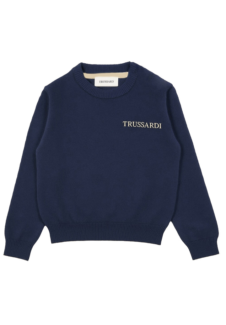 Maglione blu per bambino