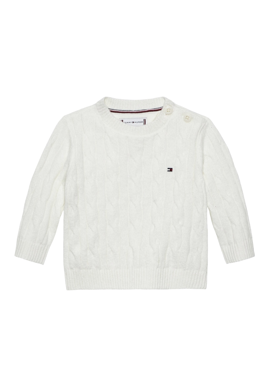Maglione bianco per neonato