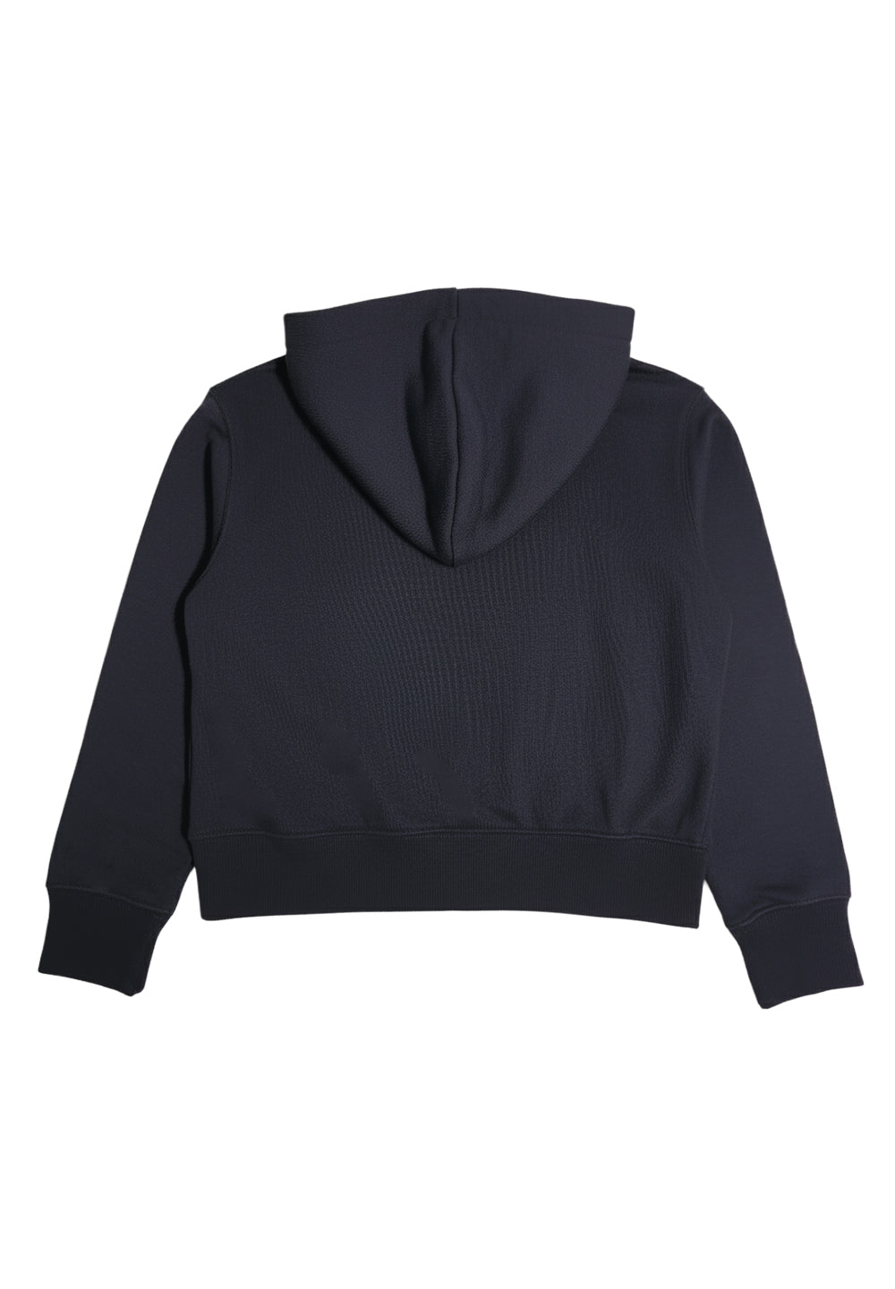 Felpa cappuccio nera per bambina