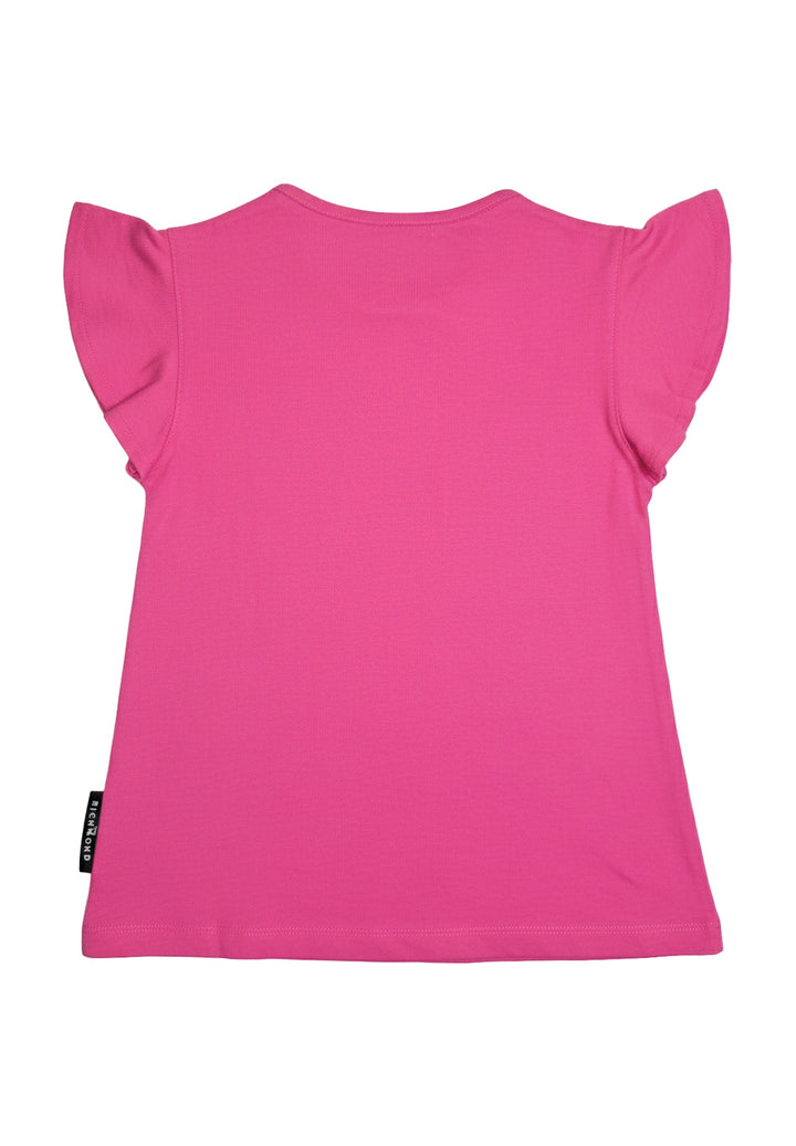 T-shirt fuxia per bambina