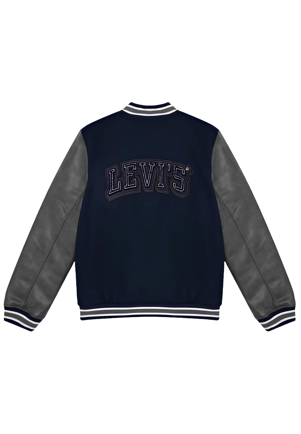 Bomber blu-grigio per bambino