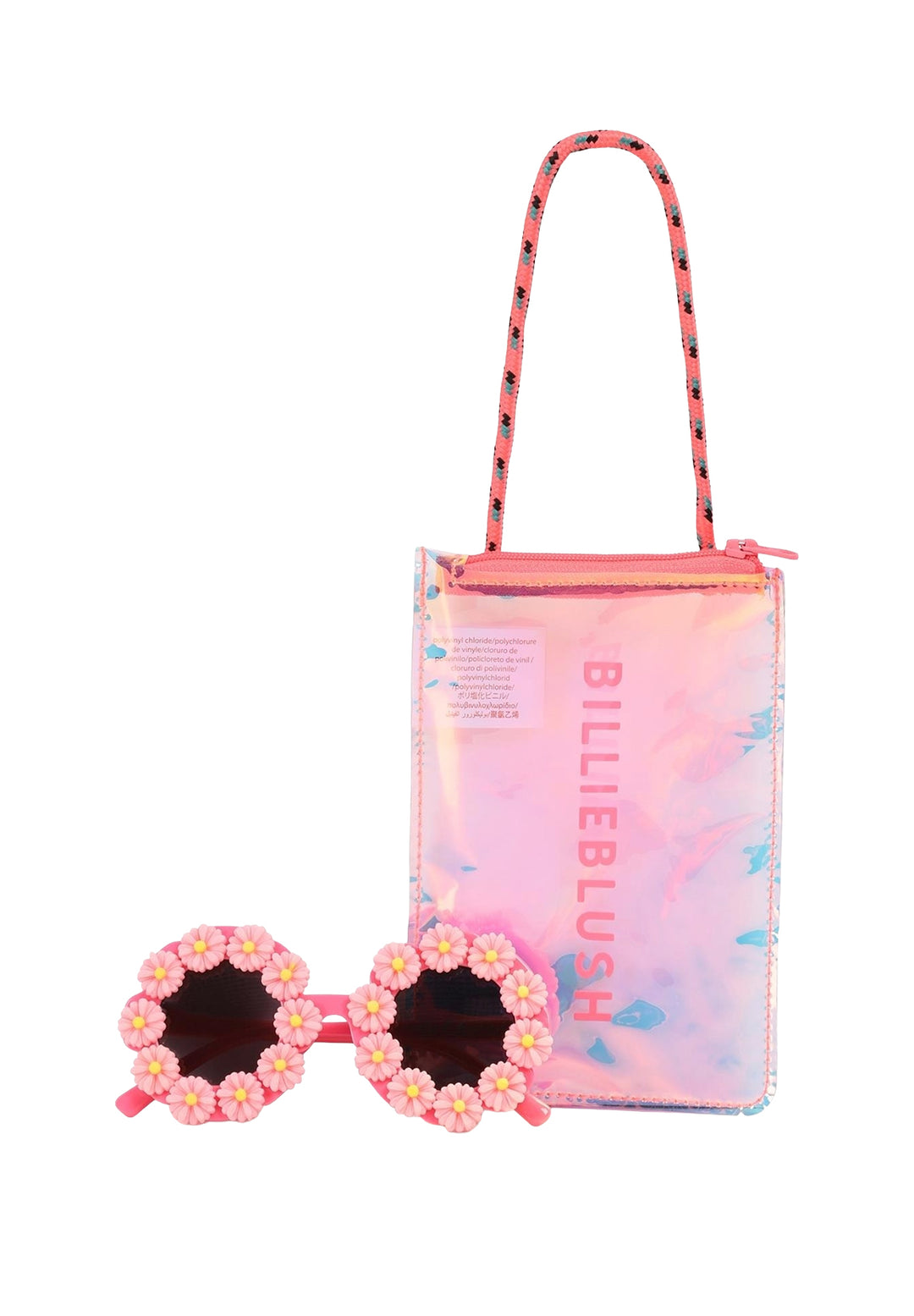 Occhiali rosa per bambina