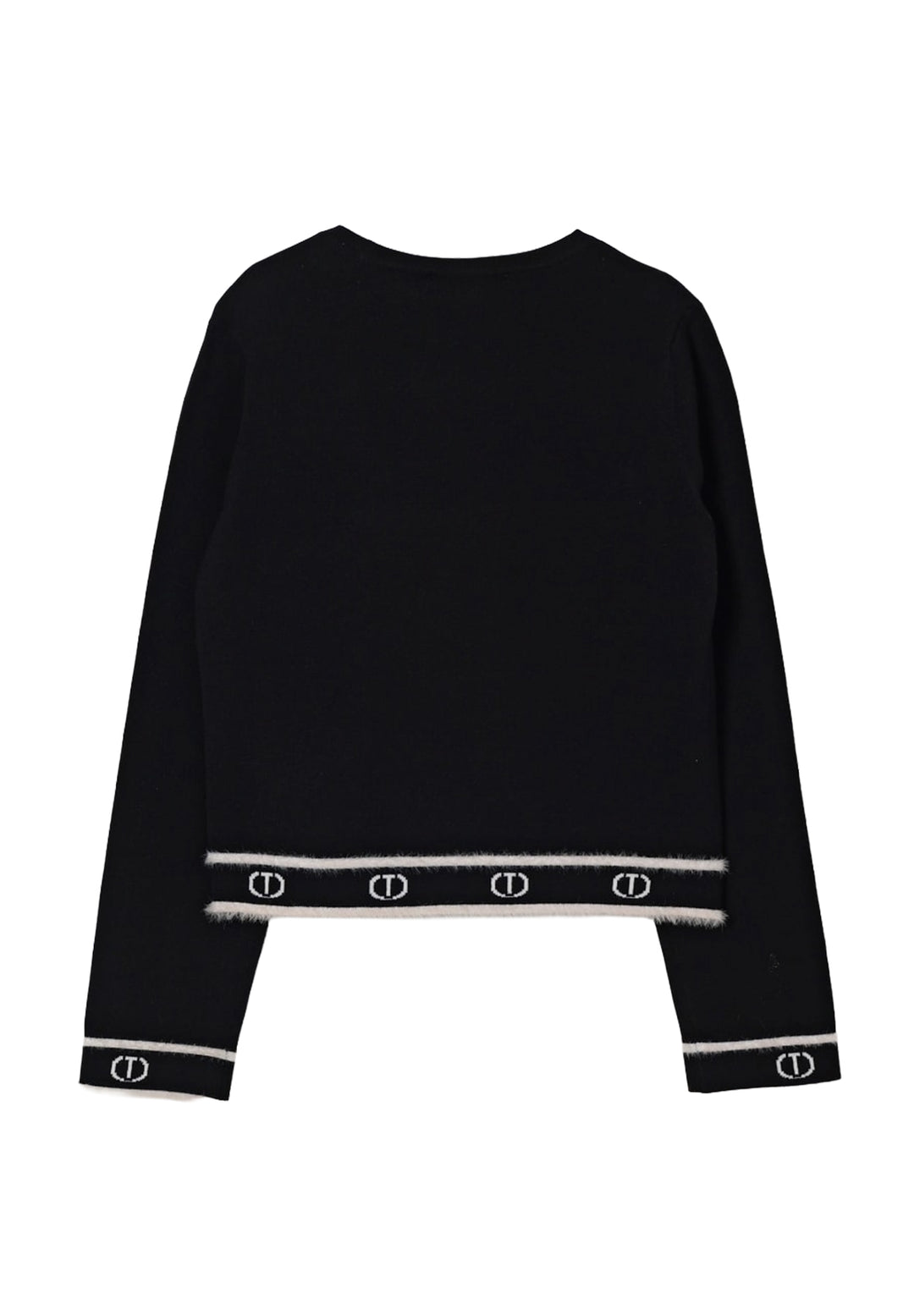 Maglione nero per bambina