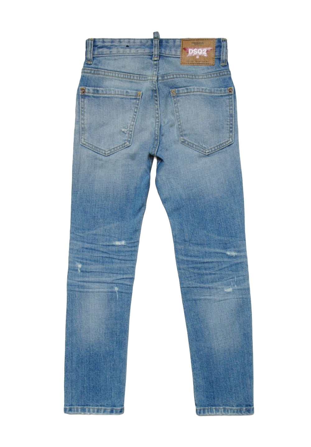 Jeans blu denim per bambino