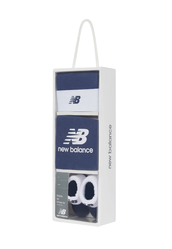 Set 3 pezzi blu per neonato