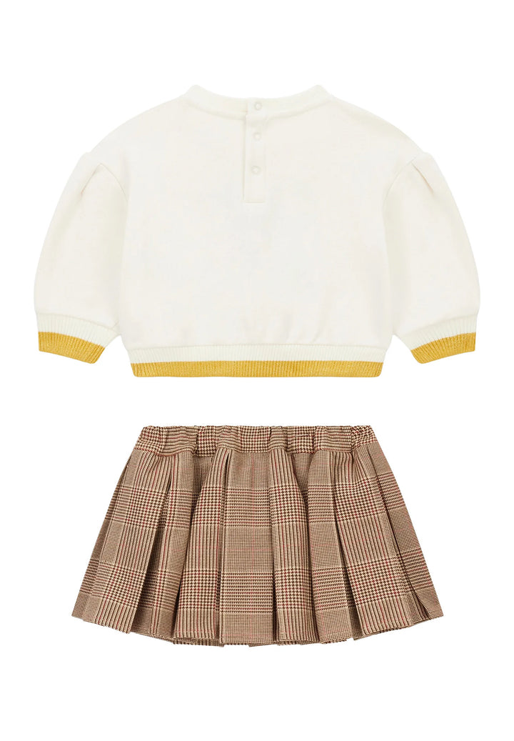 Completo beige per neonata