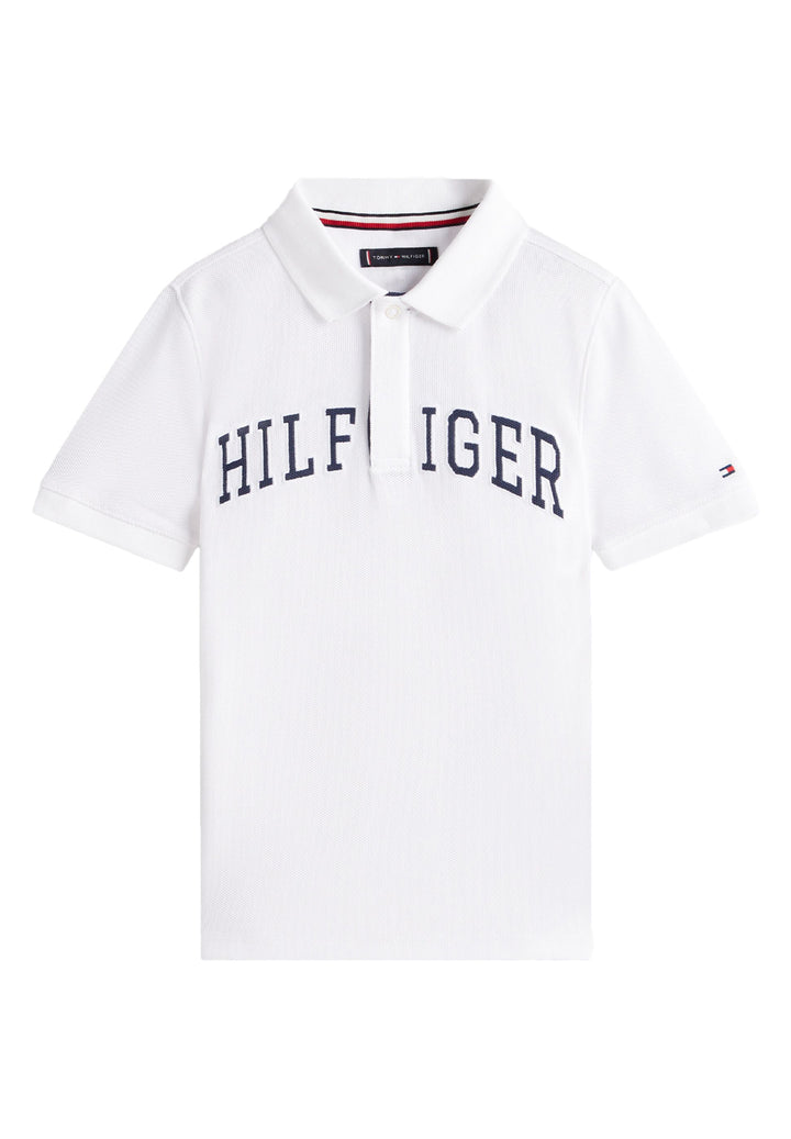 Polo bianca per bambino