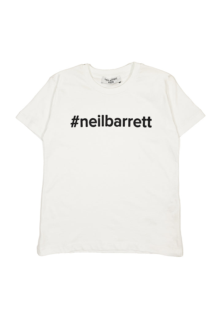 T-shirt bianca per bambino