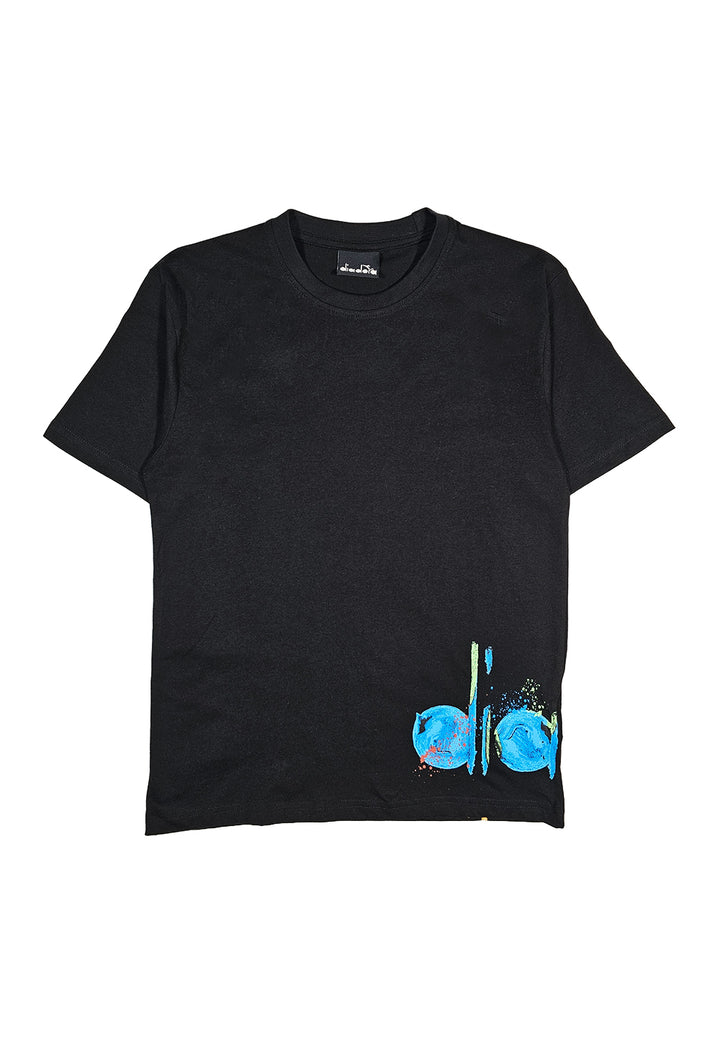 T-shirt nera per bambino - Primamoda kids