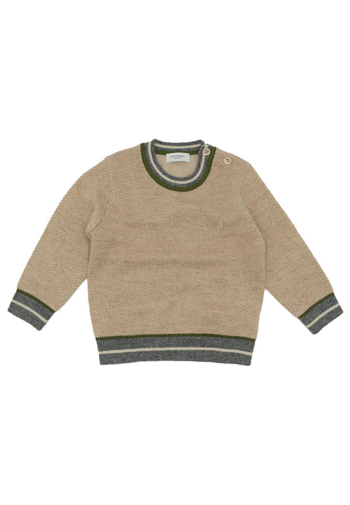 Maglione beige per neonato