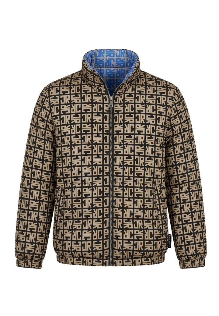 Giubbotto reversibile beige per neonato