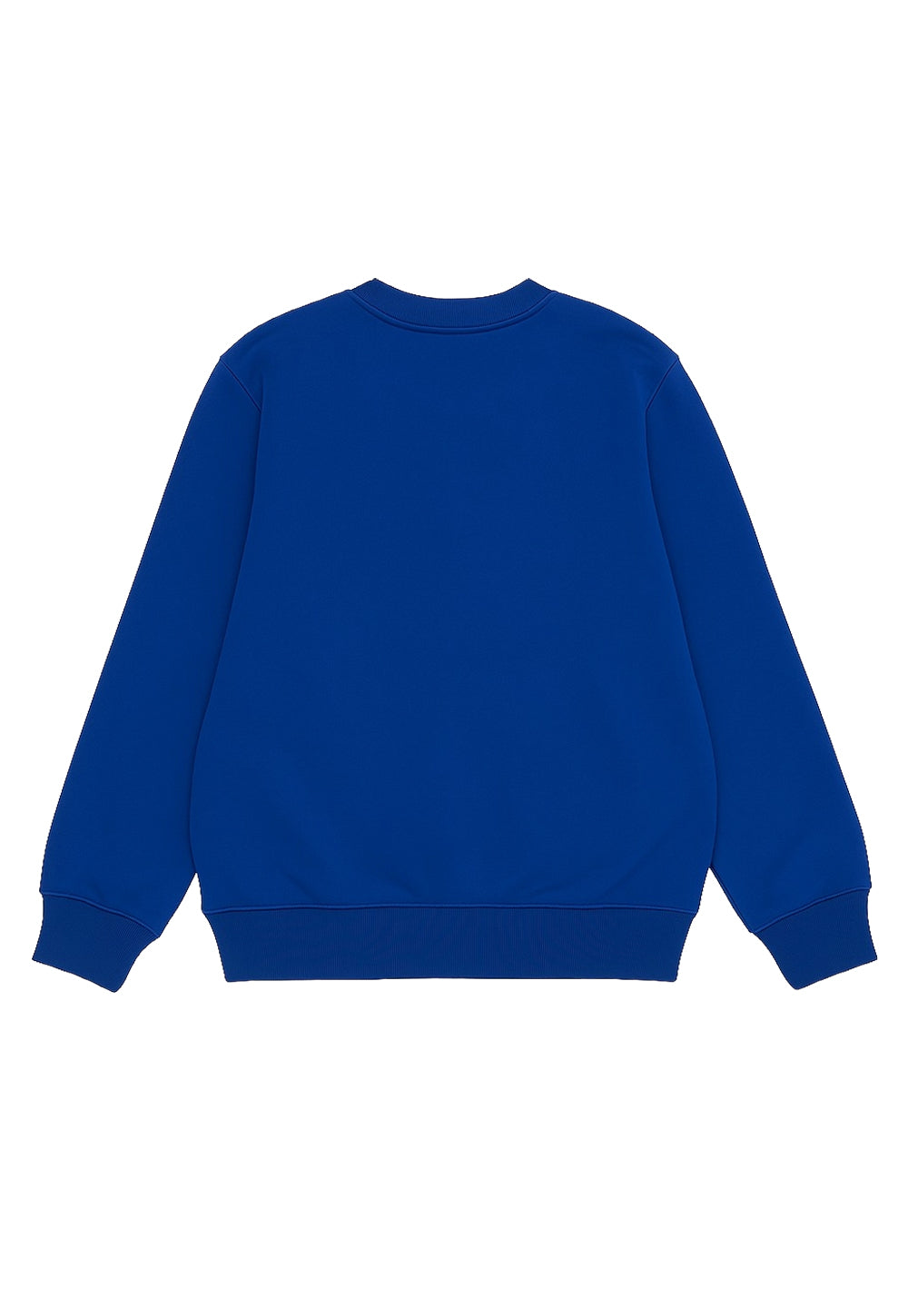 Felpa girocollo blu royal per bambino