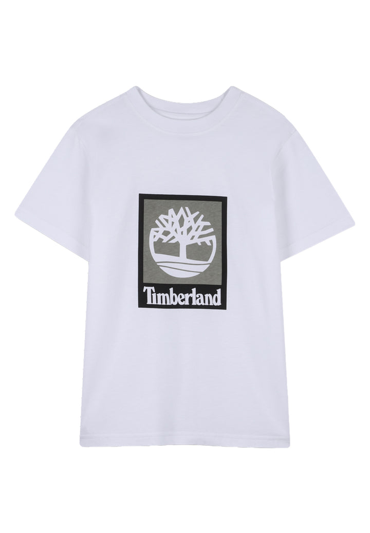 T-shirt bianca per bambino