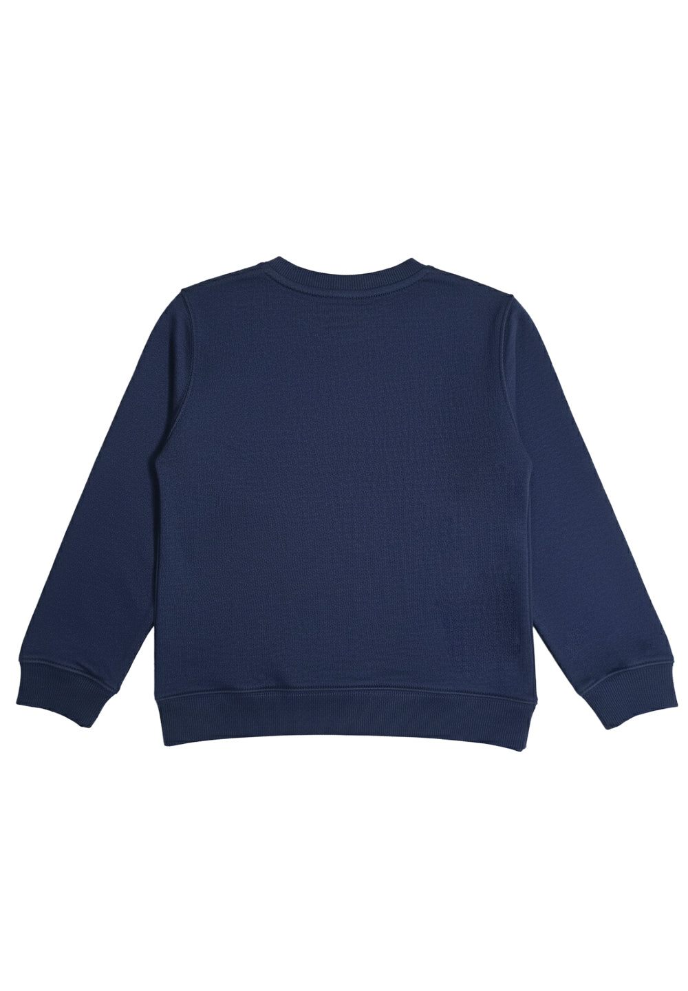 Felpa girocollo blu per neonato