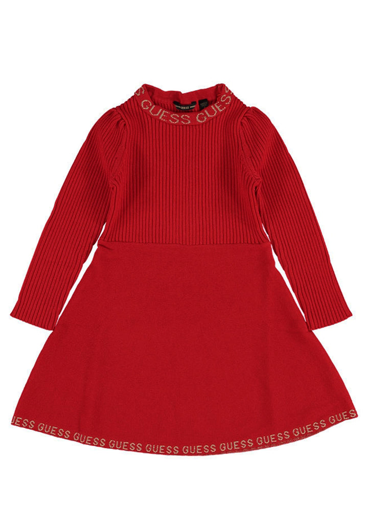 Vestito rosso per bambina