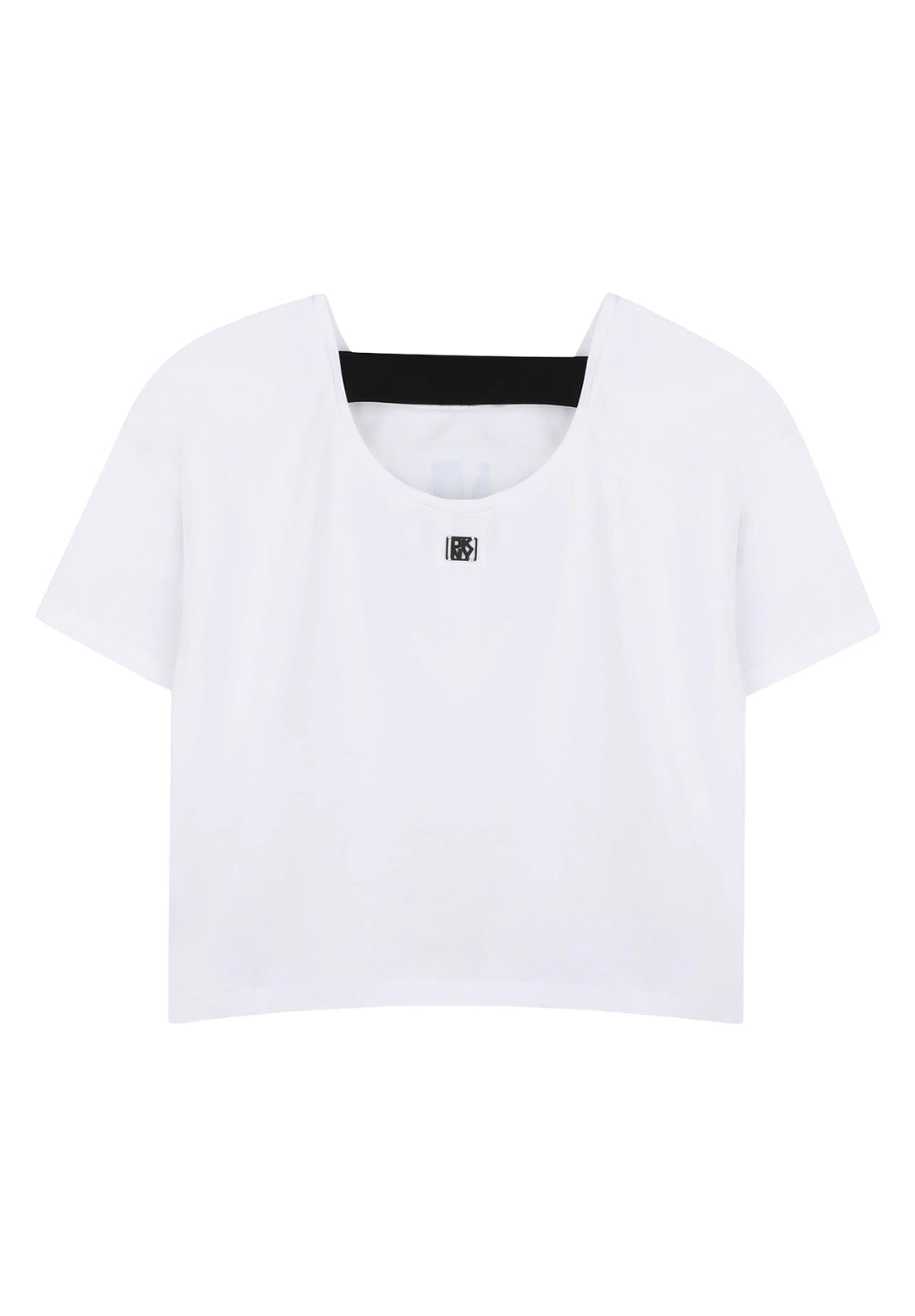 T-shirt bianca per bambina