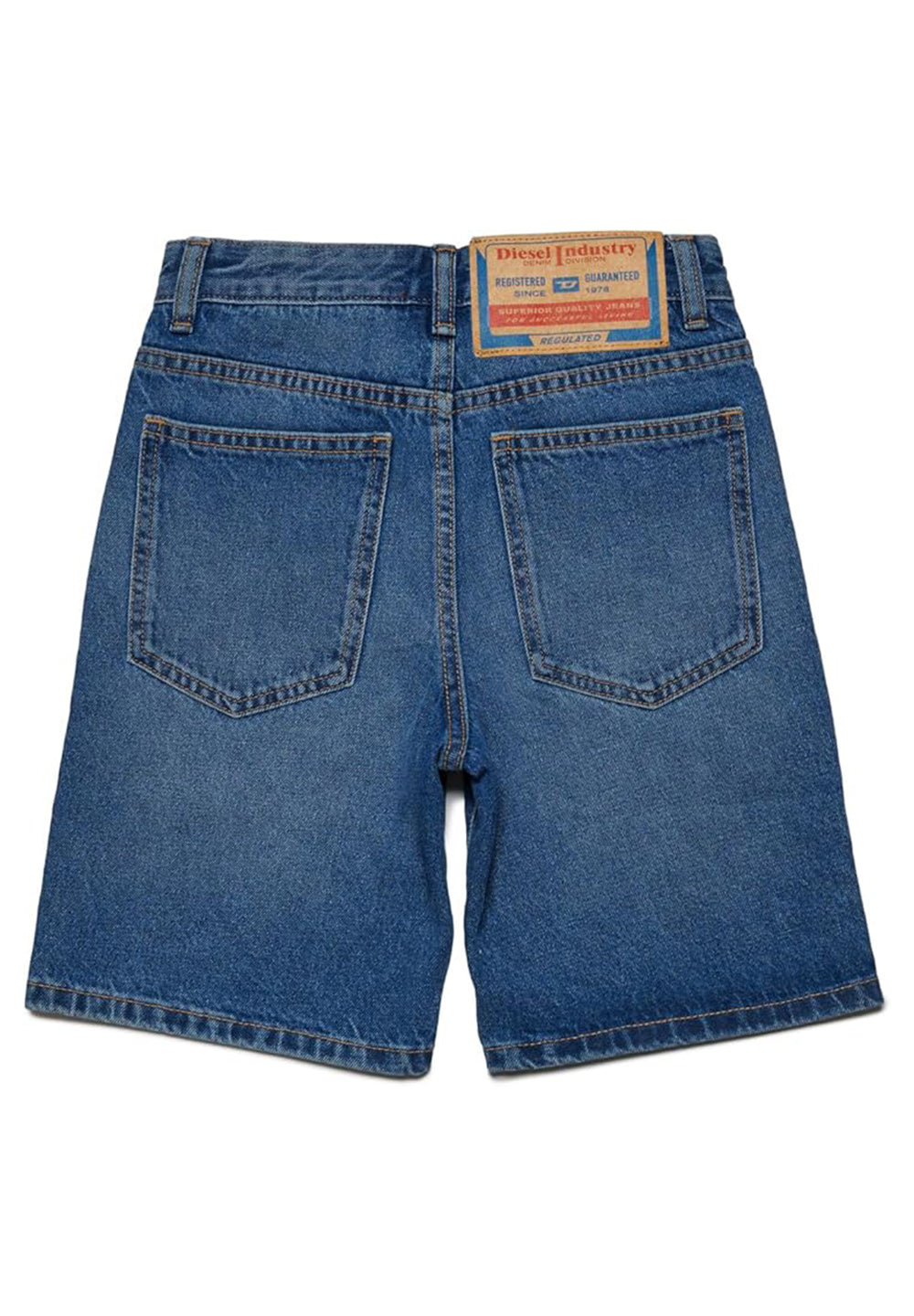 Bermuda denim blu per bambino