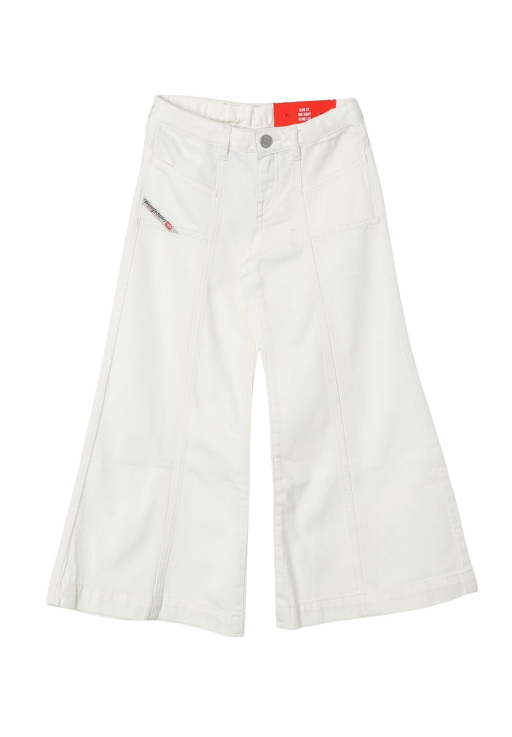 Jeans bianco per bambina